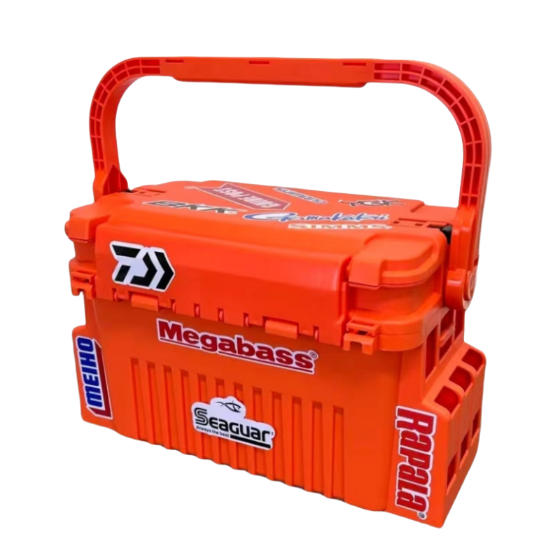 A large trunk, a large trunk, a multi-purpose fishing box, can be used with a pole plug-in and a small trunk of Luya can be used for a fishing box